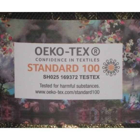 Cynthia Rowley Halloween Pumpkin Dinner Napkins GOLD Black Set 6 JackOLantern - Picture 4 of 4